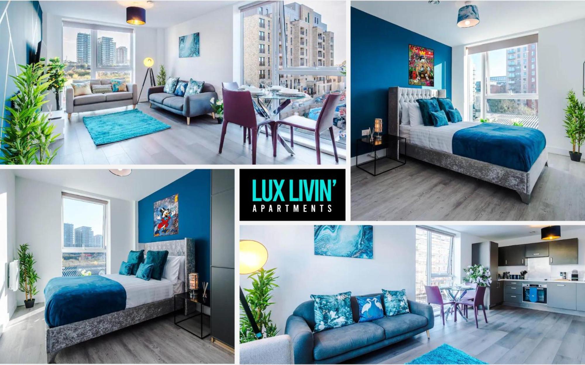 Lux Livin' Apartments - Luxury 5 Bed Apartment Manchester City Centre Ngoại thất bức ảnh