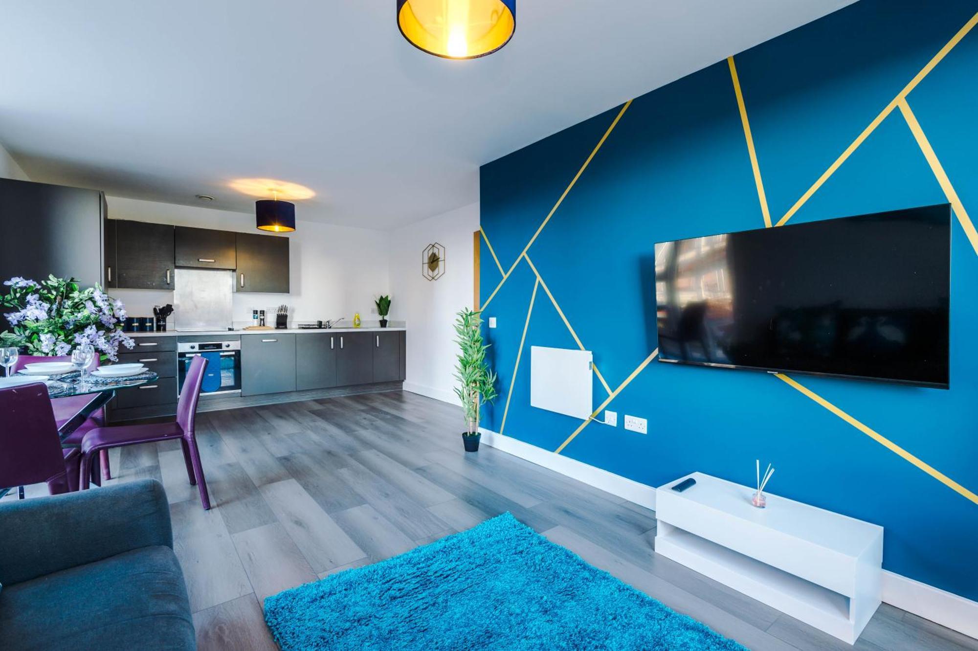 Lux Livin' Apartments - Luxury 5 Bed Apartment Manchester City Centre Ngoại thất bức ảnh
