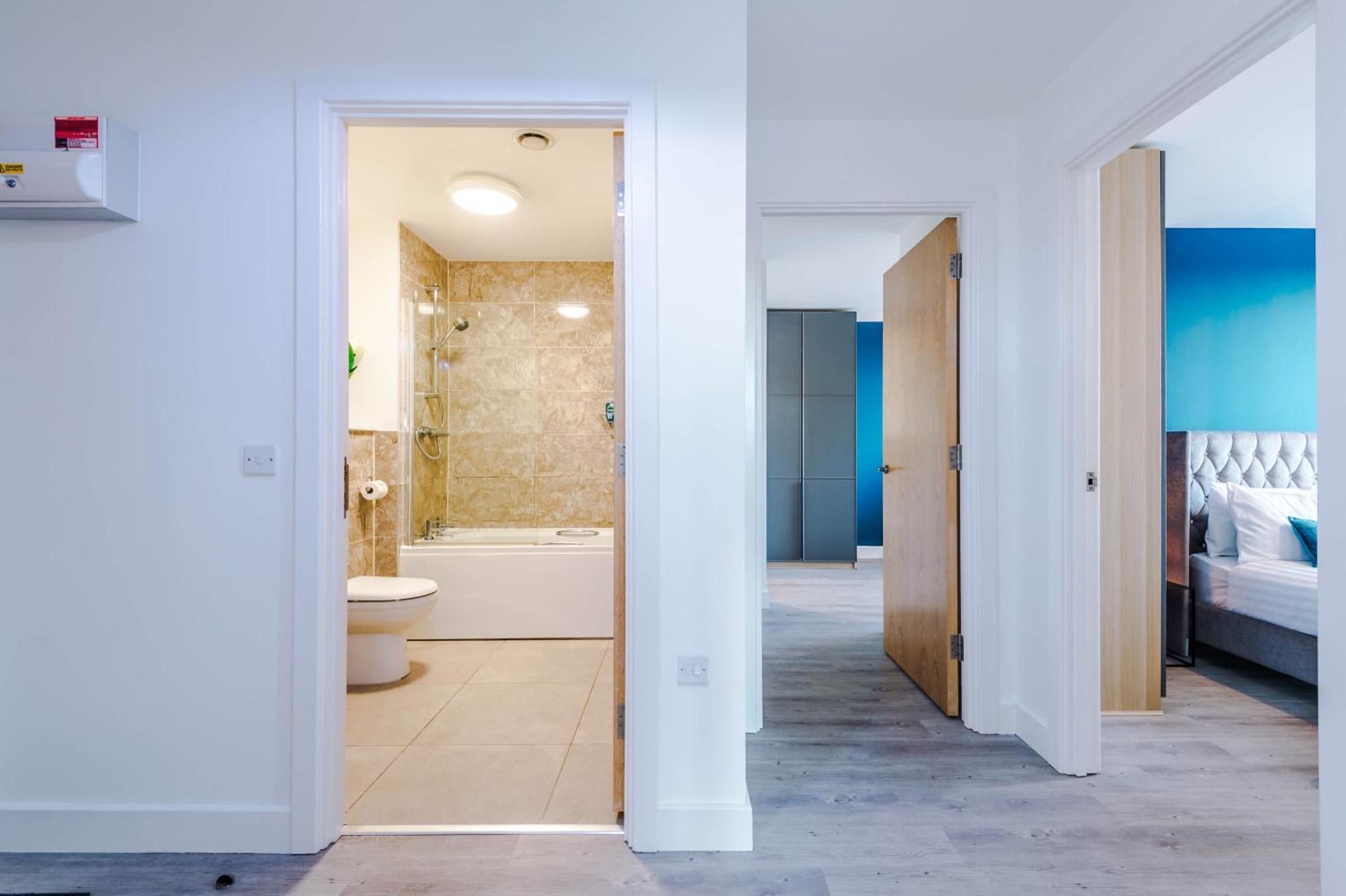 Lux Livin' Apartments - Luxury 5 Bed Apartment Manchester City Centre Ngoại thất bức ảnh